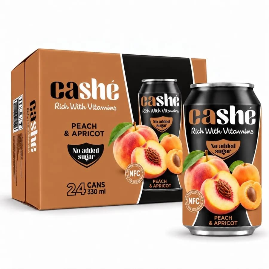 Cashe Juice – peach & Apricot
