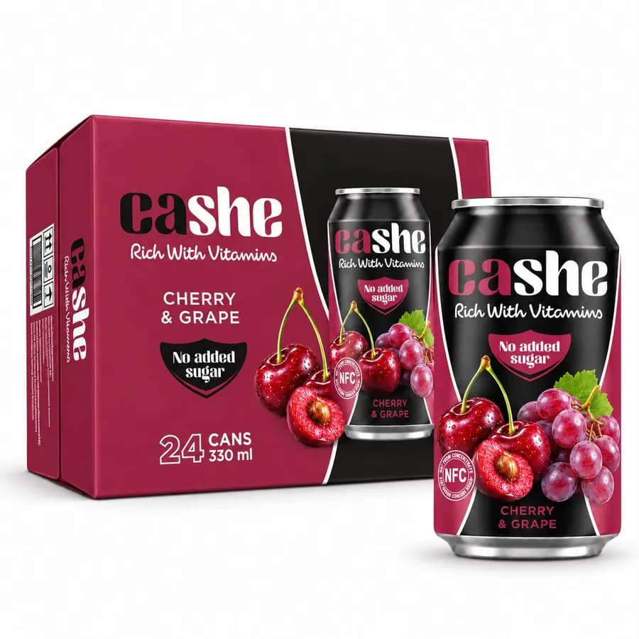 Cashe Juice – Cherry & Grape