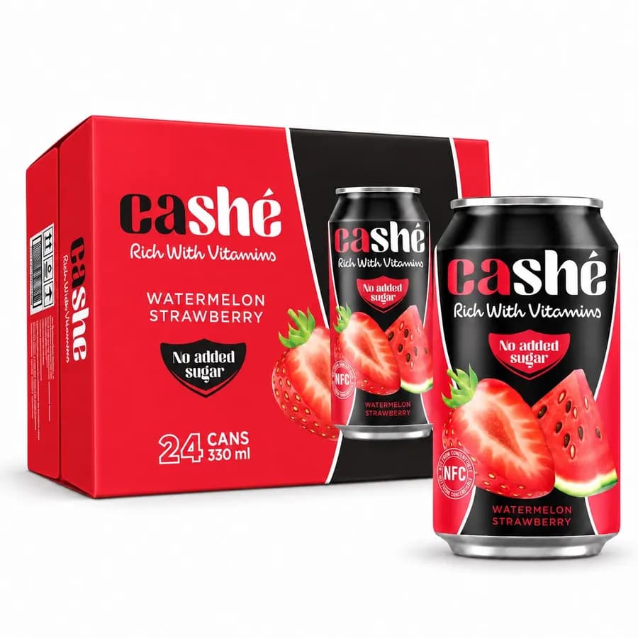 Cashe Juice – Watermelon & Strawberry